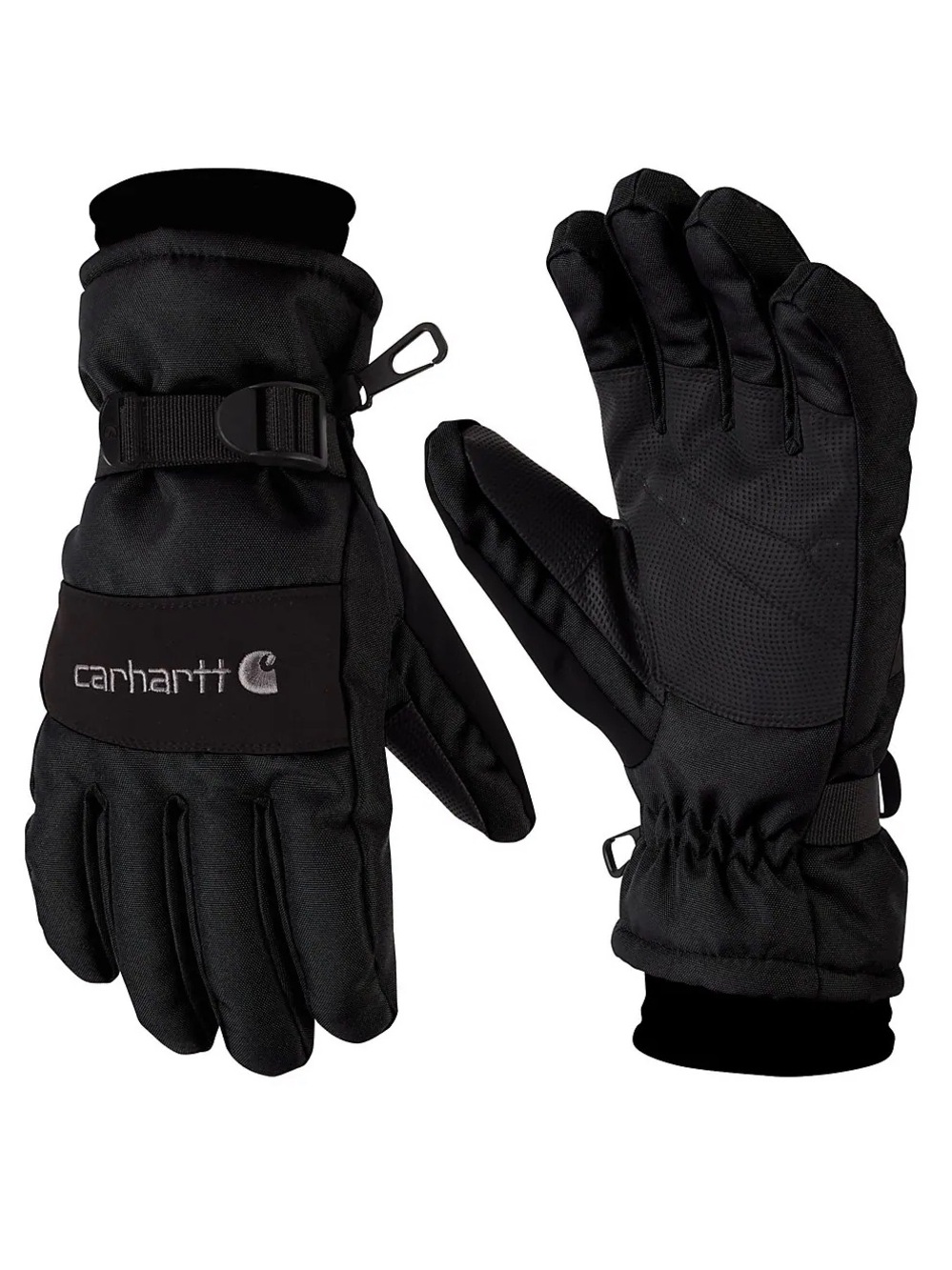 Carhartt Men’s Waterproof Insulated Gloves Black Size Large STYLE #A511